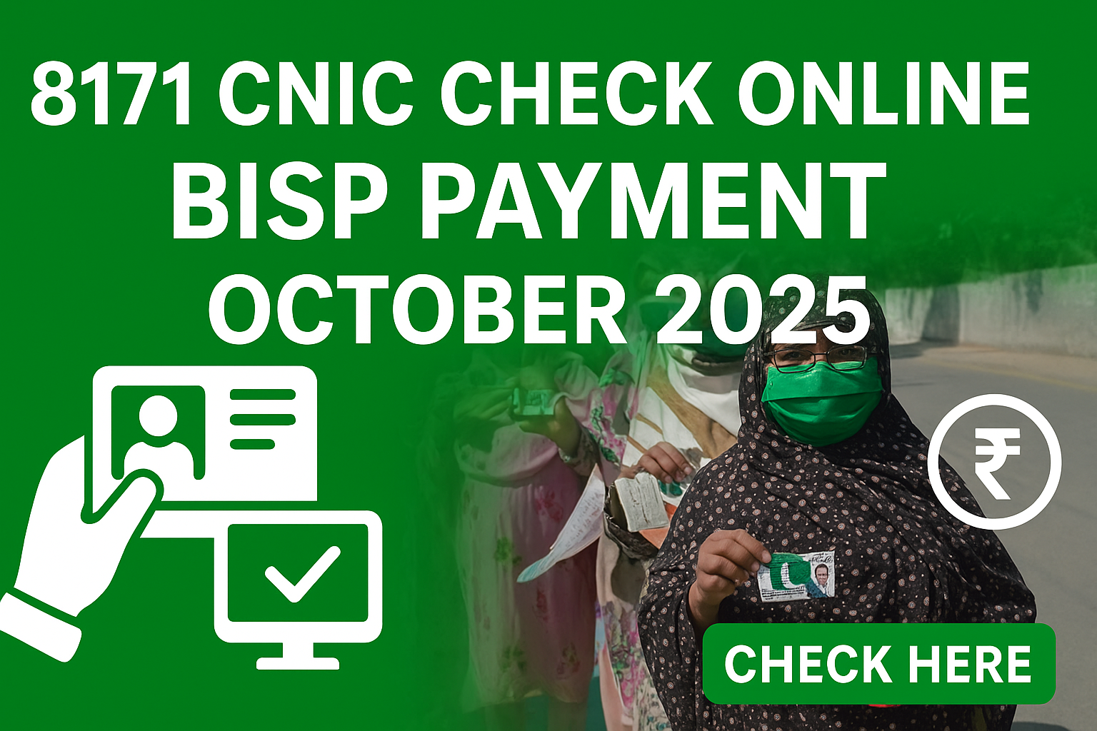 Ehsaas 8171 Notice & BISP 8171 CNIC Check – (October 2025)